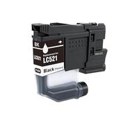 Cartouche d'encre LC521 Compatible for Brother DCP-J1260W J1310DW