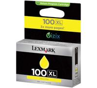 Cartouche Lexmark No 100 XL (14N1071B) Jaune Jaune G