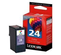 Cartouche d'encre Lexmark 24 Couleur (cyan, magenta, jaune)