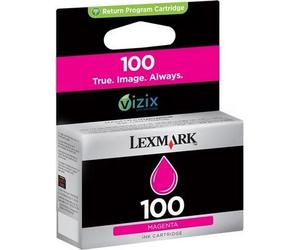 Cartouche d'encre LEXMARK n°100 magenta
