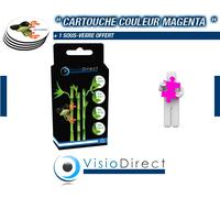 Cartouche d'encre Magenta CLI-551M générique compatible 551M pour CANON Pixma MG7150 680 pages Certifié ISO 9001 ISO 14001 - Visiodirect -