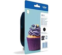 Cartouche d'Encre Noir Brother LC-123BKBP