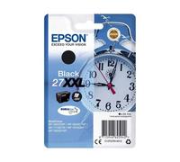 Cartouche d'encre noire Epson 27XXL DURABrite Ultra originale 34,1 ml