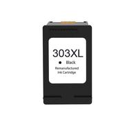 Cartouche d'encre noire HP 303XL remanufacturée - Remplace T6N04AE/T6N02A
