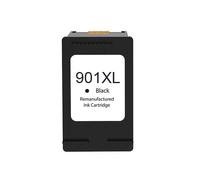 Cartouche d'encre noire HP 901XL remanufacturée - Remplace CC653AE/CC654AE