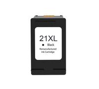 Cartouche d'encre noire remise à neuf HP 21XL - Remplace C9351AE/C9351CE