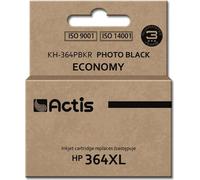 Cartouche d'encre originale Actis KH-364PBKR noire