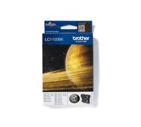 Cartouche d'Encre Originale Brother LC1100BK Noir, Rendement 450 pages, 85x24x145mm, 47g, Compatibilité Brother, Conditionnement Unitaire