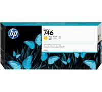 Cartouche d'encre originale HP 746 jaune