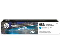 Cartouche d'encre originale HP 981Y turquoise