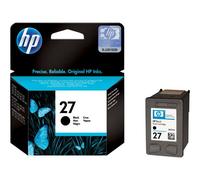 Cartouche d'encre origine HP 27 C8727AE Noir pour Deskjet 36XX, 56XX; Fax 12XX; Officejet 42XX, 43XX, 56XX, J5508, J5520; psc 12XX, 13XX