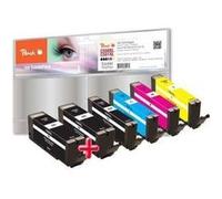 316838 Cartouche d'encre Noir, Bleu, Rose, Jaune