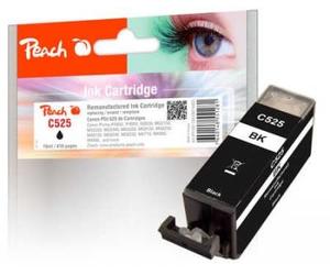 Cartouche d'encre Peach noir, compatible avec Canon PGI-525PGBK, 4529B001