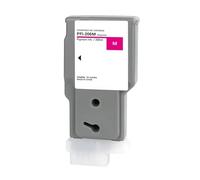 Cartouche d'encre PFI-206 Compatible for Canon IPF6400 IPF6450 | IPF6400S IPF6400SE, alimentation jet d'encre couleur, 300 ml/cartouche, impression grand format(M)