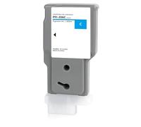 Cartouche d'encre PFI206, Compatible for Canon | Imprimante IPF6400 IPF6450 IPF6460, avec puce, 300 ml(Cyan)