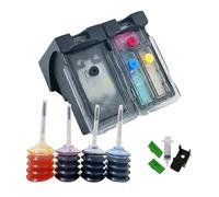 Cartouche d'encre PG545 CL546 Kit de Recharge d'encre PG545 CL546 for Canon Pixma IP2800 MG2555s MG2900 MG2940 MG2950 MX494 MX495(Cartridge Ink)