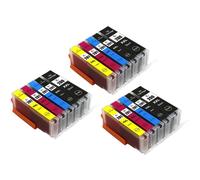 Cartouche d'encre PGI-280XXL CLI-281XXL 280XXL 281XXL pour Canon PIXMA TS702 TR7520 TR8520 TS6120 TS6220 TS8120 TS8220 TS9120 TS95203SET(15PCS)