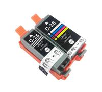 Cartouche d'encre PGI-35 CLI-36 Compatible with Canon IP100 IP110 IP100B(1SET Black Color)