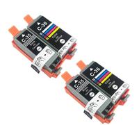 Cartouche d'encre PGI-35 CLI-36 Compatible with Canon IP100 IP110 IP100B(2SET Black Color)