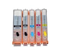 Cartouche d'encre PGI-580 CLI-581 avec Puce permanente Compatible with Canon TR7550 TR8550 TS6150 TS6151 TS6250 TS9550 TS9551C TS705 TS6350