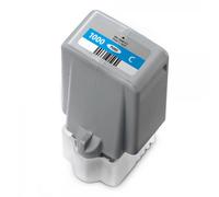 Cartouche d'encre pigmentaire cyan Canon PFI1000 générique - Remplace PFI1000C/0547C001