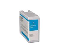 Cartouche d'encre pigmentaire cyan Epson SJIC36C C13T44C240 originale pour...