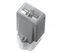 Cartouche d'encre pigmentaire générique Canon PFI1000 gris - Remplace PFI1000GY/0552C001