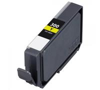 Cartouche d'encre pigmentaire jaune Canon PFI300 générique - Remplace 4196C001/PFI300Y