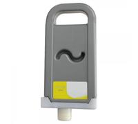 Cartouche d'encre pigmentaire jaune Canon PFI706 générique - Remplace 6684B001