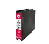 Cartouche d'encre pigmentée T04A1 T04A2 T04B1 T04B2 T912XL, Compatible avec Les imprimantes Epson Workforce Pro WF-C8190 WF-C8690 WF-C8610(T04B3-1PCS-M)