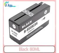 Cartouche d'encre pour imprimante HP 950XL 951XL, pour HP Officejet Pro 8100 8600 8610 8620 8630 8640 8616 8625 8650 8660 8615 251dw 276dw1PC Black