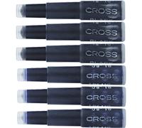 Cartouche d'encre pour stylo plume Cross, recharges d'encre authentiques, 6 par