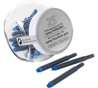 Cartouche d'encre pour stylo plume Lamy bleu 25pcs