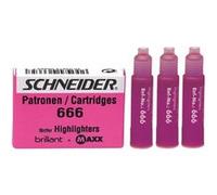 Cartouche D'encre Pour Surligneur Maxx115 Rose - Boite De 3 G