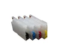 Cartouche d'encre Rechargeable 4 Couleurs avec Puce Compatible with HP OfficeJet 6100 6600 6700 7110 7610 pour 932 933 932XL 933XL