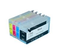 Cartouche d'encre rechargeable avec puce de réinitialisation automatique 950XL 951XL, lot de 2, compatible avec les fournitures d'imprimante Officejet 8100 8600 8610 8630 8640 8660 251dw 276dw