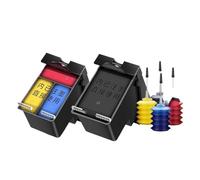 Cartouche d'encre Rechargeable Compatible avec Canon PG-545XL CL-546XL for imprimante MG3050 MG3053 IP2800(BK-CL-Ink)