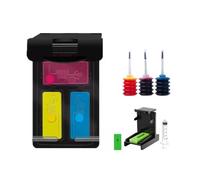 Cartouche d'encre Rechargeable. Compatible avec Canon PG575 CL576 575 576 XL PG-575XL CL-576XL PIXMA TS3550i TS3551i TR4750i TR4751i. Imprimante Inkjet(1Pack Color with Ink)