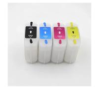 Cartouche d'encre Rechargeable HP10 82 69 ML 130 ML avec Puce CISS, Compatible avec HP Designjet 510 500 800 500Ps 800Ps 510ps Plus imprimantes(H510 69ML)