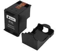 Cartouche d'encre rechargeable pour imprimantes HP61XL, dotée de la dernière technologie de puce intelligente pour un contrôle précis du niveau