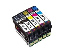 Cartouche d'encre Rechargeable T2991 29XL, Compatible avec XP235 XP245 XP247 XP255 XP257 XP332 XP335 XP342(2BK 1C 1M 1Y T2991)