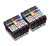 Cartouche d'encre Rechargeable T2991 29XL, Compatible avec XP235 XP245 XP247 XP255 XP257 XP332 XP335 XP342(4BK 2C 2M 2Y T2991)