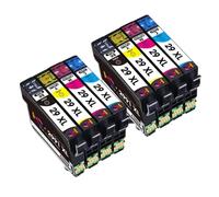 Cartouche d'encre Rechargeable T2991 29XL, Compatible avec XP235 XP245 XP247 XP255 XP257 XP332 XP335 XP342(2BK 2C 2M 2Y T2991)