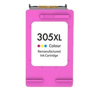 Cartouche d'encre recyclée compatible Hp 305 Xl Tricolore (3Ym63Ae / 3Ym60Ae)
