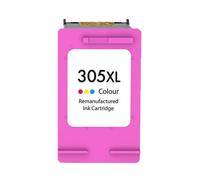 Cartouche d'encre recy compatible Hp 305 Xl Tricolore (3Ym63Ae / 3Ym60Ae)
