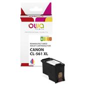 Cartouche d'encre remanufacturée OWA - haute capacité - 3 Couleurs - pour CANON CL-561 XL