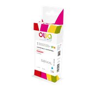 Cartouche d'encre remanufacturée OWA - haute capacité - Cyan - pour CANON CLI-581 XXLC
