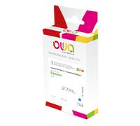 Cartouche d'encre remanufacturée OWA - haute capacité - Cyan - pour EPSON 27XL C