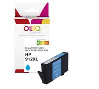 Cartouche d'encre remanufacturée OWA - haute capacité - Cyan - pour HP 912XL