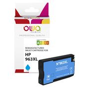 Cartouche d'encre remanufacturée OWA - haute capacité - Cyan - pour HP 963XL